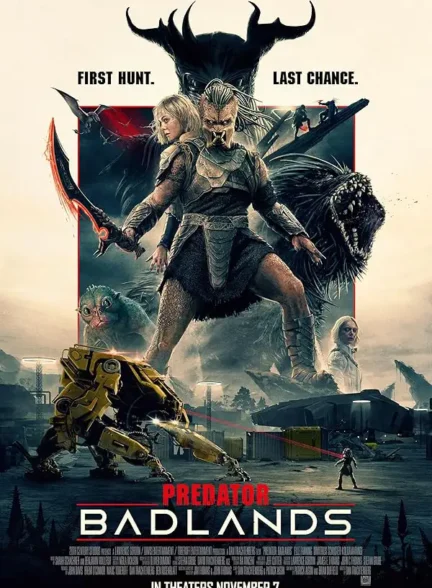 دانلود فیلم شکارچی بدلندز (Predator: Badlands) دوبله